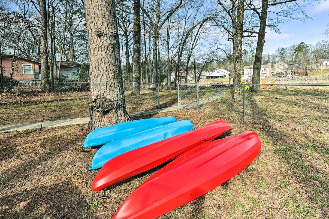 Lakefront Hot Springs Home With Furnished Deck! Exterior foto