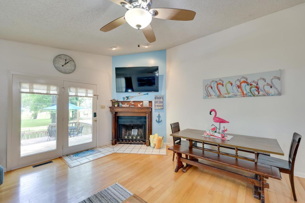 Lakefront Hot Springs Home With Furnished Deck! Exterior foto
