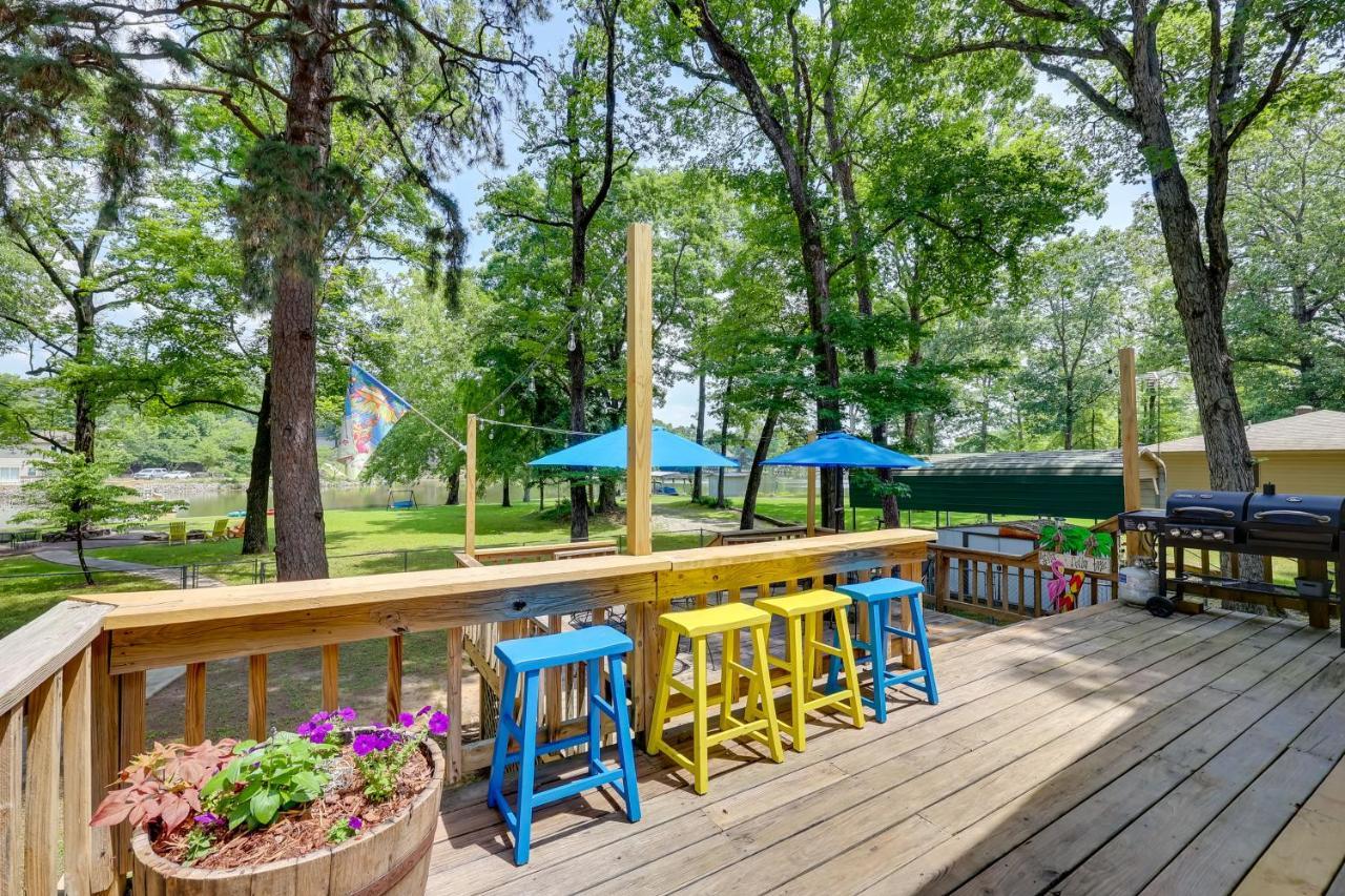 Lakefront Hot Springs Home With Furnished Deck! Exterior foto