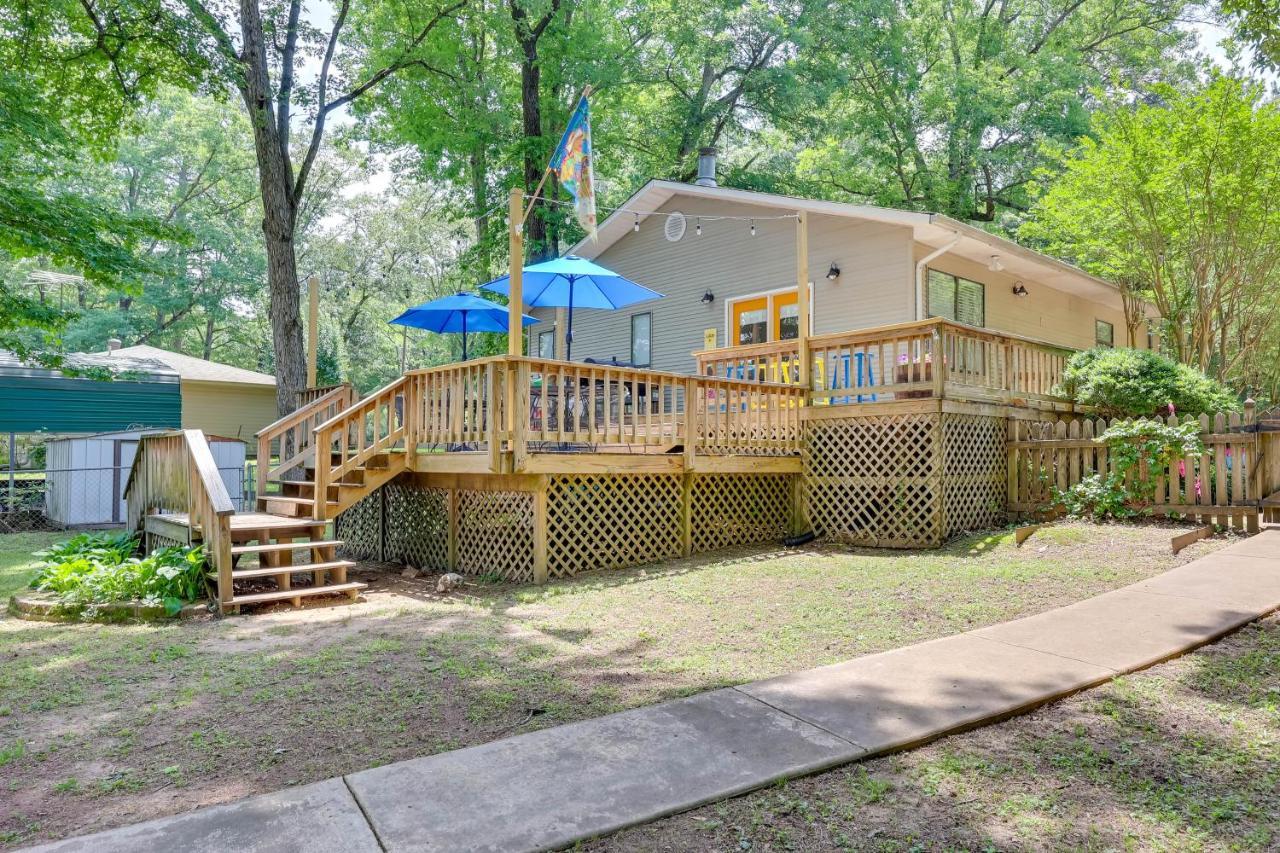 Lakefront Hot Springs Home With Furnished Deck! Exterior foto