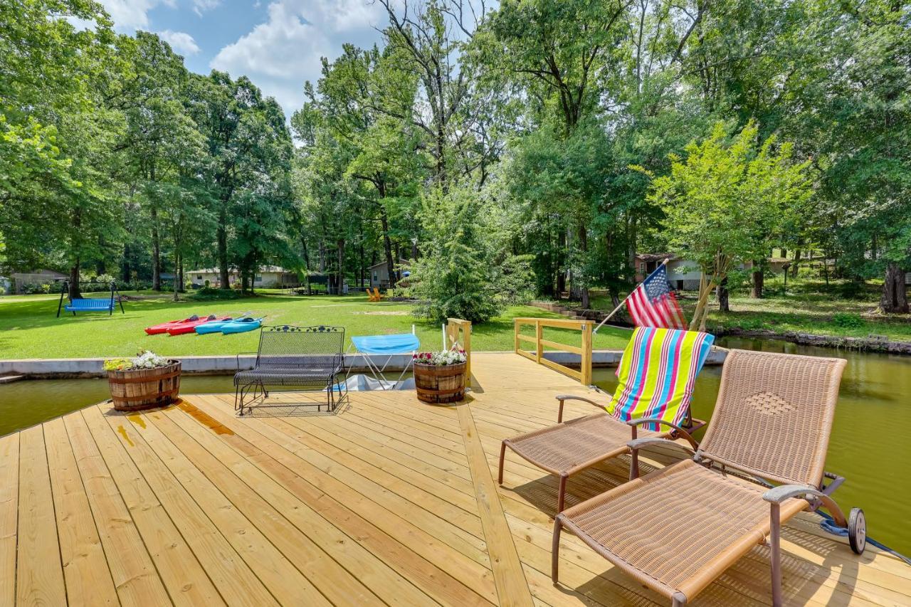 Lakefront Hot Springs Home With Furnished Deck! Exterior foto
